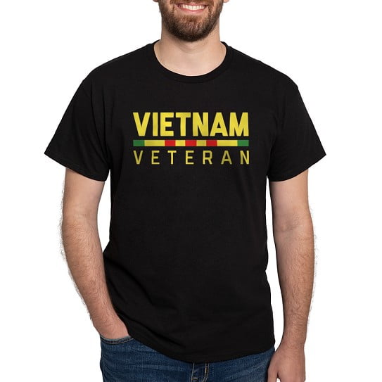 CafePress - Vietnam Veteran Dark T Shirt - Men's Classic Cotton T-Shirts