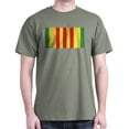 thumbnail image 1 of CafePress - Vietnam Veteran Flag Dark T Shirt - Men's Classic Graphic Cotton T-Shirt, 1 of 4