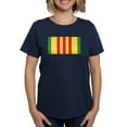 thumbnail image 1 of CafePress - Vietnam Veteran Flag Women's Dark T Shirt - Women's Traditional Fit Dark T-Shirt, 1 of 4