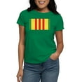 thumbnail image 1 of CafePress - Vietnam Veteran Flag Women's Dark T Shirt - Women's Traditional Fit Dark T-Shirt, 1 of 4