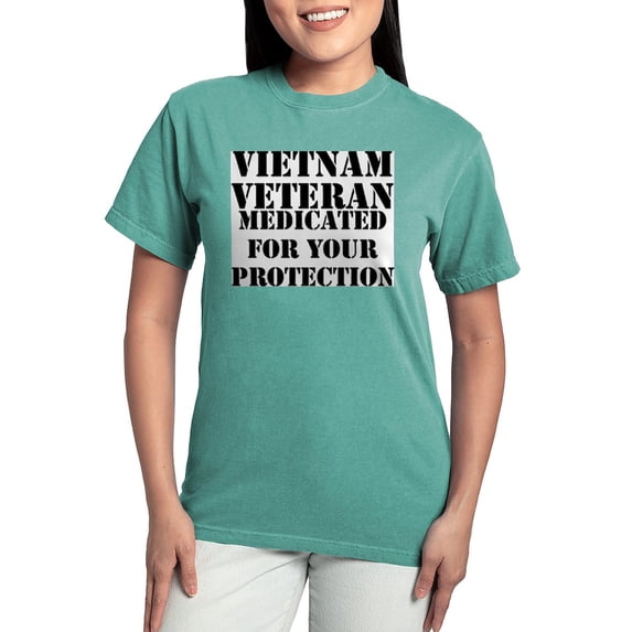 CafePress - Vietnam Veteran Medica Womens Comfort Colors Shirt - Womens Comfort Colors® Shirt