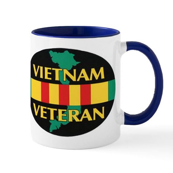 CafePress - Vietnam Veteran Mug - 11 oz Ceramic Mug - Novelty Coffee Tea Cup