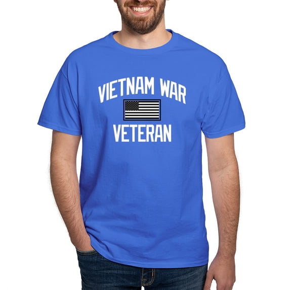 CafePress - Vietnam War Veteran Dark T Shirt - Men's Classic Graphic Cotton T-Shirt