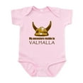 thumbnail image 1 of CafePress - Viking Helmet Valhalla2 Infant Bodysuit - Baby Light Bodysuit, Size Newborn - 24 Months, 1 of 4