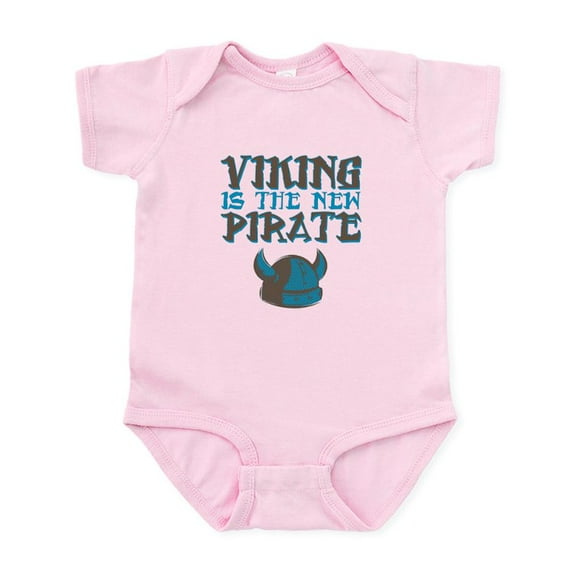 CafePress - Viking Is New Pirate Infant Bodysuit - Baby Light Bodysuit, Size Newborn - 24 Months