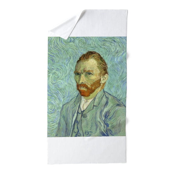 CafePress - Vincent Van Gogh Self Portrait - Large Beach Towel, Soft 30"x60" Towel with Unique Design