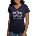 thumbnail image 1 of CafePress - Vintage 1968 Women's V Neck Dark T Shirt - Women's V-Neck Dark T-Shirt, 1 of 4