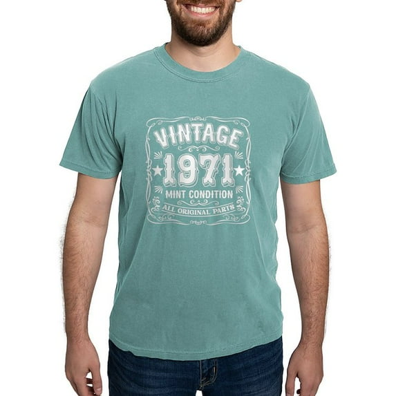 CafePress - Vintage 1971 Men's Comfort Colors® T Shirt - Mens Comfort Colors Shirt