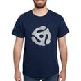 thumbnail image 1 of CafePress - Vintage 45 Rpm Record Adapter T Shirt - Men's Classic Graphic Cotton T-Shirt, 1 of 4