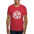 thumbnail image 1 of CafePress - Vintage 45 Rpm Record Adapter T Shirt - Men's Classic Graphic Cotton T-Shirt, 1 of 4