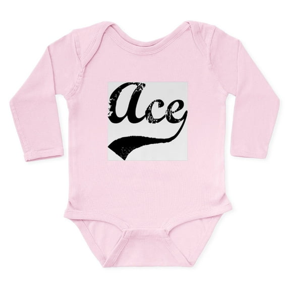 CafePress - Vintage: Ace Body Suit - Long Sleeve Cotton Baby Bodysuit