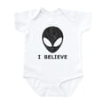 thumbnail image 1 of CafePress - Vintage Alien (I Believe) Infant Bodysuit - Baby Light Bodysuit, Size Newborn - 24 Months, 1 of 4
