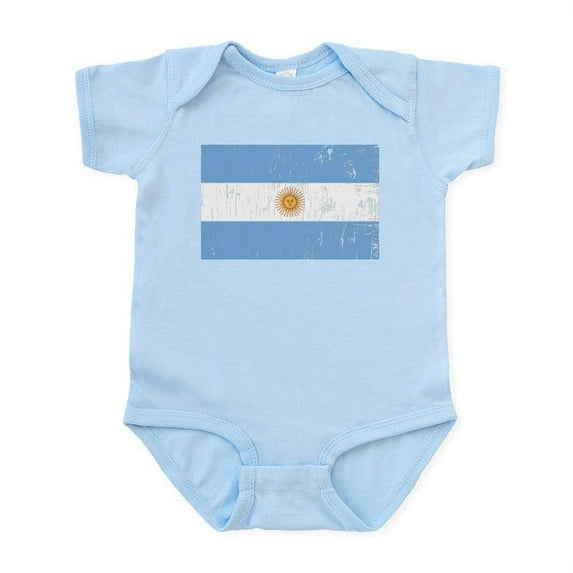 CafePress - Vintage Argentina Infant Bodysuit - Baby Light Bodysuit, Size Newborn - 24 Months