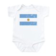 thumbnail image 1 of CafePress - Vintage Argentina Infant Bodysuit - Baby Light Bodysuit, Size Newborn - 24 Months, 1 of 4