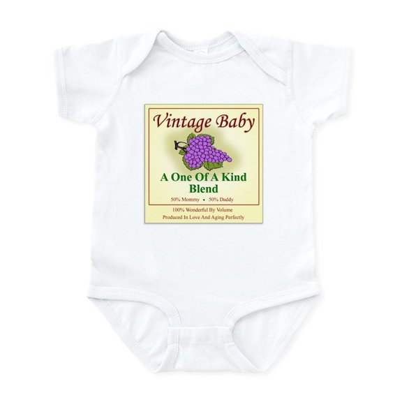 CafePress - Vintage Baby Body Suit - Baby Light Bodysuit, Size Newborn - 24 Months