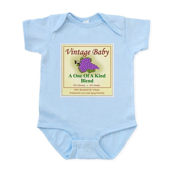 CafePress - Vintage Baby Body Suit - Baby Light Bodysuit, Size Newborn - 24 Months