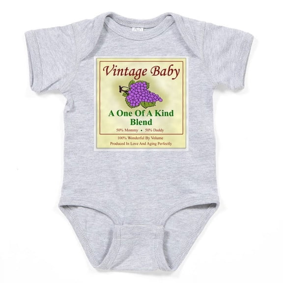 CafePress - Vintage Baby - Cute Infant Bodysuit Baby Romper - Size Newborn - 24 Months