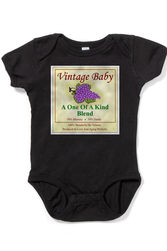 - Vintage Baby - Cute Infant Bodysuit Baby Romper