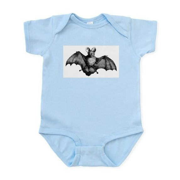 CafePress - Vintage Bat Infant Bodysuit - Baby Light Bodysuit, Size Newborn - 24 Months