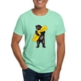 thumbnail image 1 of CafePress - Vintage California Bear Hug Illustration T Shirt - Men's Classic Graphic Cotton T-Shirt, 1 of 4
