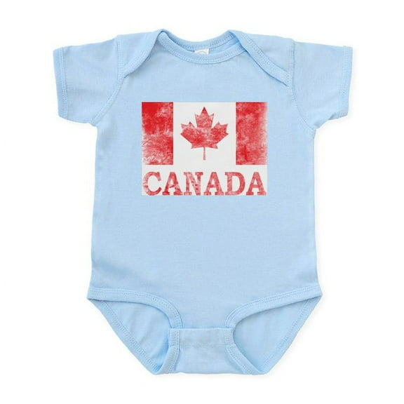 CafePress - Vintage Canada Infant Bodysuit - Baby Light Bodysuit, Size Newborn - 24 Months