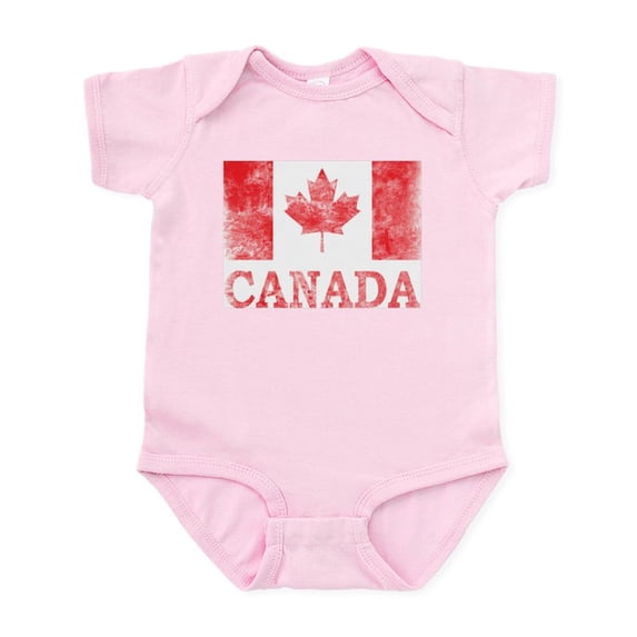 CafePress - Vintage Canada Infant Bodysuit - Baby Light Bodysuit, Size Newborn - 24 Months