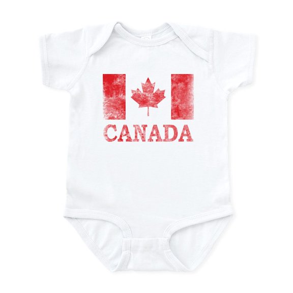 CafePress - Vintage Canada Infant Bodysuit - Baby Light Bodysuit, Size Newborn - 24 Months