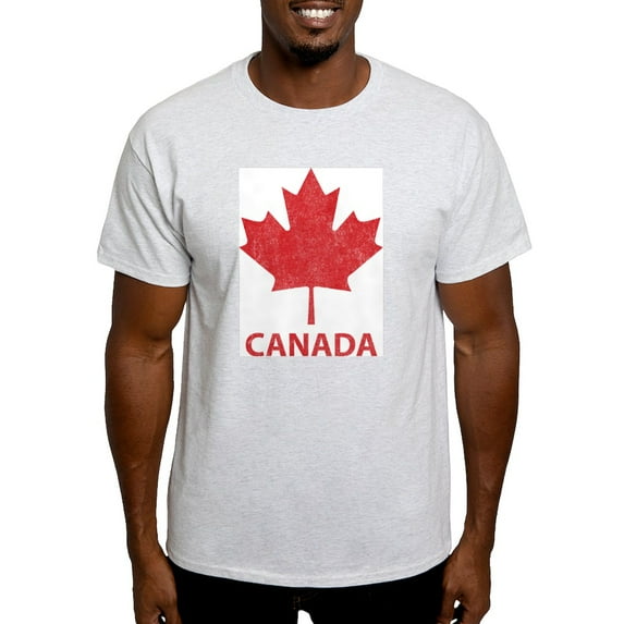 CafePress - Vintage Canada Light T Shirt - Men's Classic Graphic T-Shirt
