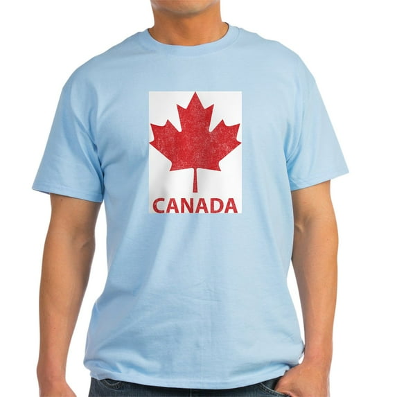 CafePress - Vintage Canada Light T Shirt - Men's Classic Graphic T-Shirt