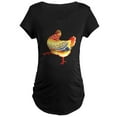 thumbnail image 1 of CafePress - Vintage Chicken Maternity T Shirt - Maternity Dark T-Shirt, 1 of 3