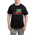 thumbnail image 1 of CafePress - Vintage Christmas Woody Wagon Pajamas - Men's Dark Loose Fit Cotton Pajama Set, 1 of 7