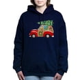 thumbnail image 1 of CafePress - Vintage Christmas Woody Wagon Women's Hooded Sweat - Pullover Hoodie, Classic & Comfortable Hooded Sweatshirt, 1 of 4