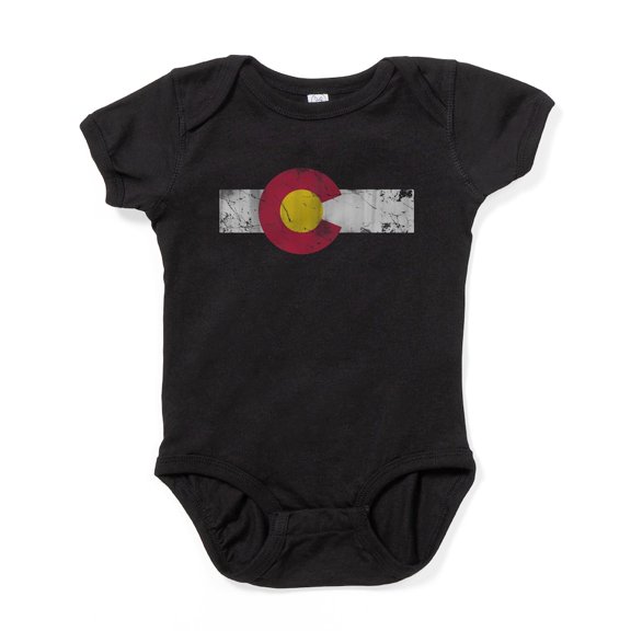 CafePress - Vintage Colorado State Flag Fade - Cute Infant Bodysuit Baby Romper - Size Newborn - 24 Months