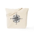 thumbnail image 1 of CafePress - Vintage Compass Tote Bag - Unisex Canvas Tote Bag, Beige, 1-Piece, 1 of 7