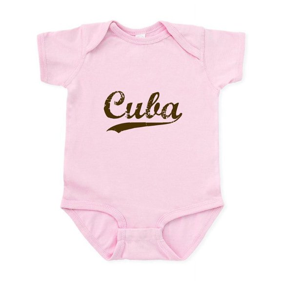 CafePress - Vintage Cuba Retro Infant Bodysuit - Baby Light Bodysuit, Size Newborn - 24 Months