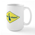 thumbnail image 1 of CafePress - Vintage Delawhere? Large Mug - 15 oz Ceramic Large White Novelty Mug, 1 of 6