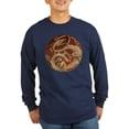 thumbnail image 1 of CafePress - Vintage Dragon Long Sleeve T Shirt - Long Sleeve Dark T-Shirt, 1 of 4
