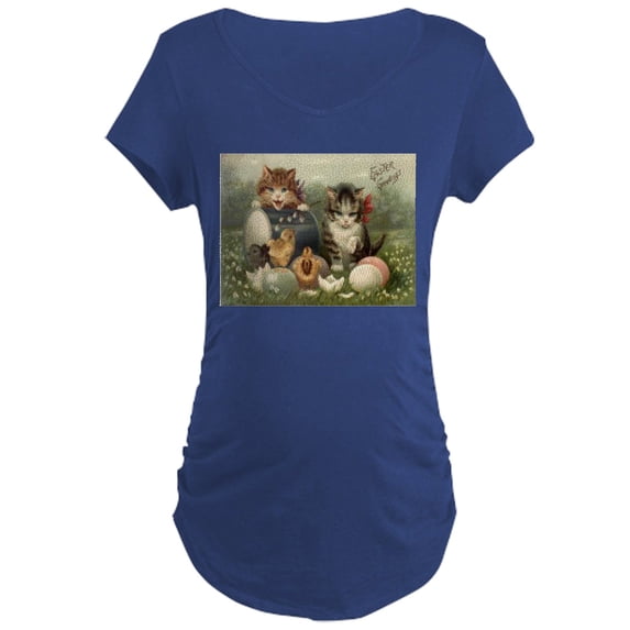 CafePress - Vintage Easter Maternity Dark T Shirt - Maternity Dark T-Shirt