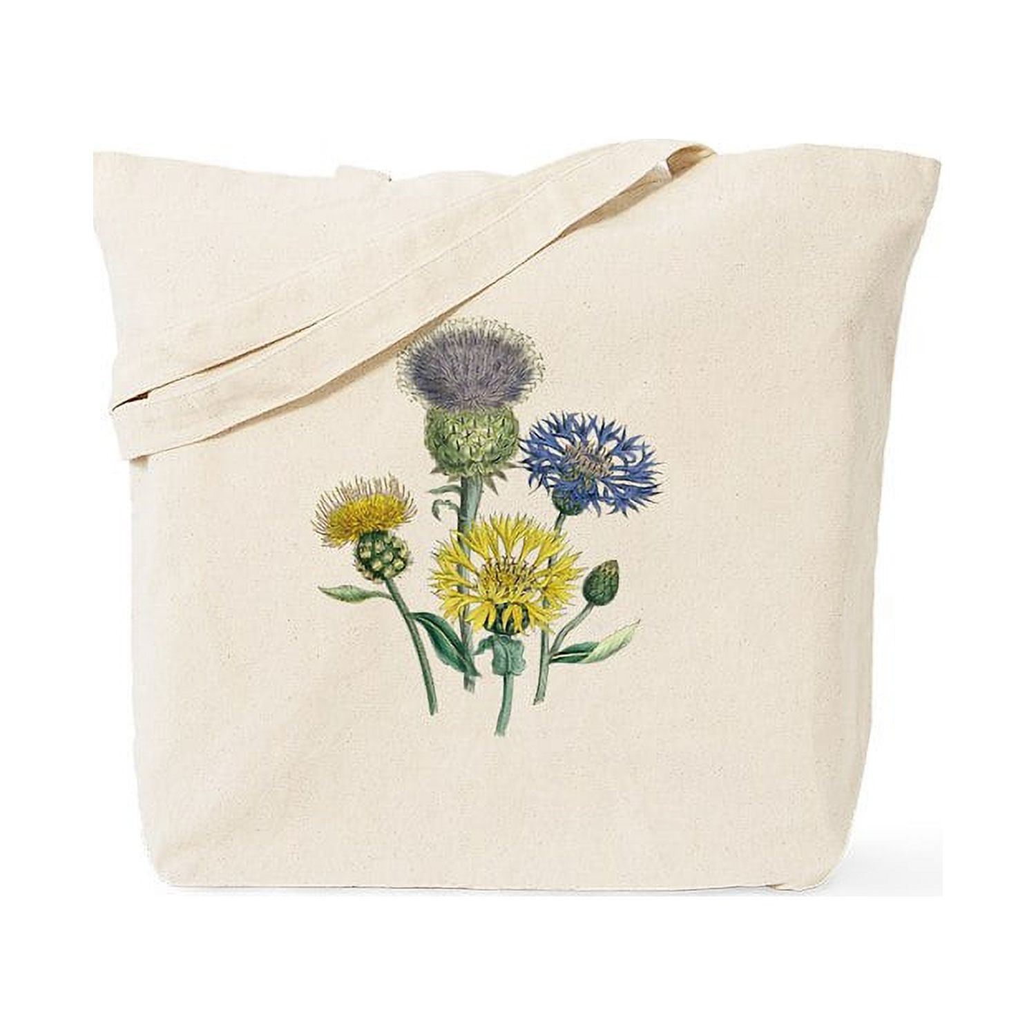 CafePress Vintage Ukraine Canvas Tote Bag - Reusable Natural Shopping Bag, Eco-Friendly Grocery Tote - View #7