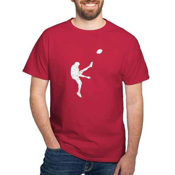 CafePress - Vintage Football Punter T Shirt - Men's Classic Graphic Cotton T-Shirt