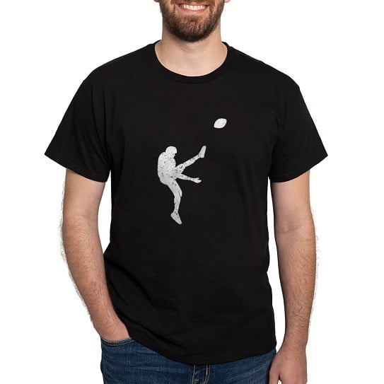CafePress - Vintage Football Punter T Shirt - Men's Classic Cotton T-Shirts