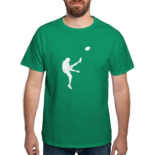CafePress - Vintage Football Punter T Shirt - Men's Classic Cotton T-Shirts