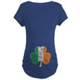 thumbnail image 1 of CafePress - Vintage Irish Flag Shamrock Maternity T Shirt - Maternity Dark T-Shirt, 1 of 4
