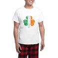 thumbnail image 1 of CafePress - Vintage Irish Flag Shamrock Pajamas - Men's Light Loose Fit Cotton Pajama Set, 1 of 7