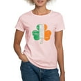 thumbnail image 1 of CafePress - Vintage Irish Flag Shamrock T Shirt - Women's Classic T-Shirt, 1 of 4