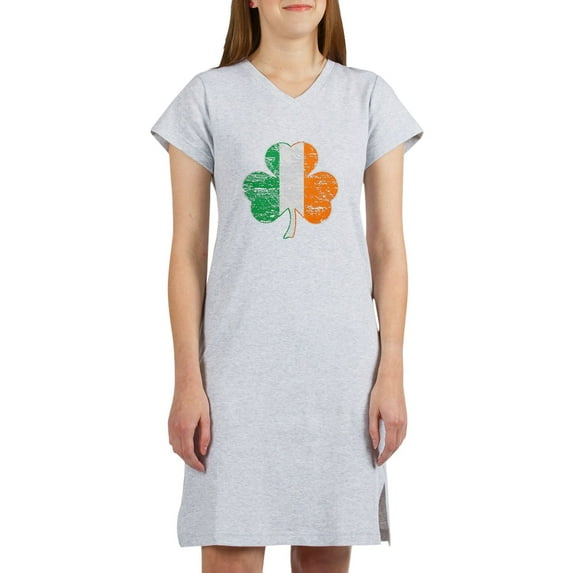 CafePress - Vintage Irish Flag Shamrock - Women's Nightshirt