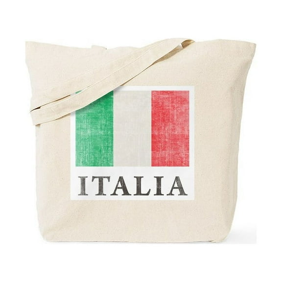 CafePress - Vintage Italia Tote Bag - Unisex Canvas Tote Bag, Beige, 1-Piece