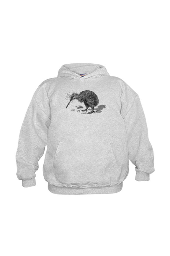 - Vintage Kiwi Bird New Zealand Birds Bl - Kids Hooded Sweatshirt, Classic Hoodie