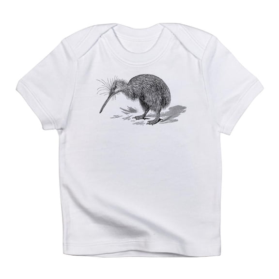 CafePress - Vintage Kiwi Bird New Zealand Birds Infant T Shirt - Infant T-Shirt