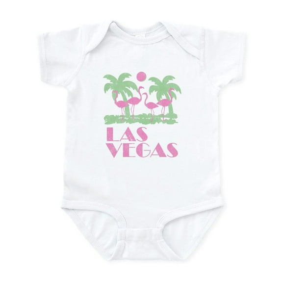 CafePress - Vintage Las Vegas Infant Bodysuit - Baby Light Bodysuit, Size Newborn - 24 Months